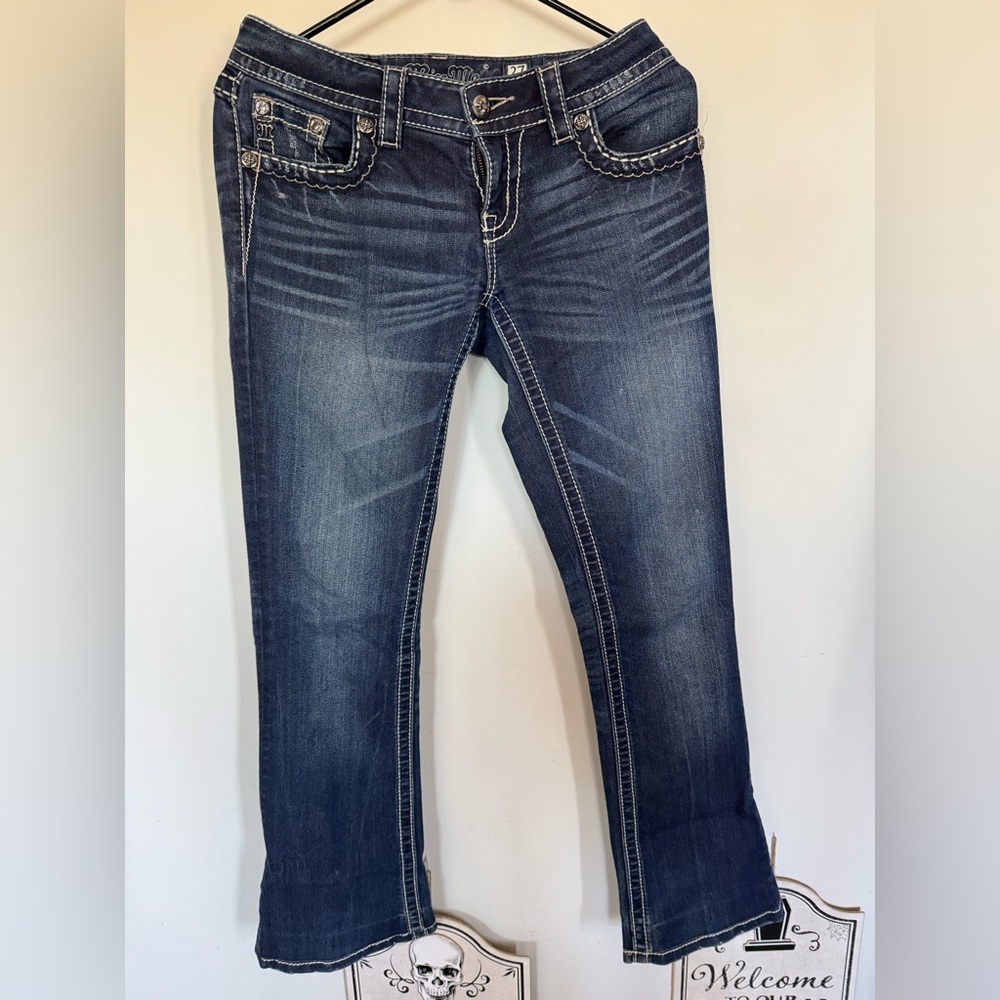 Miss Me Jeans size 27 signature rise boot